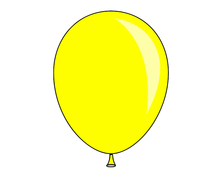 yellow balloon